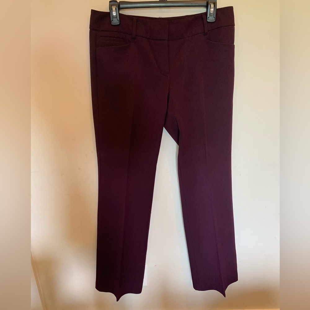 NY & Co. burgundy dress pants